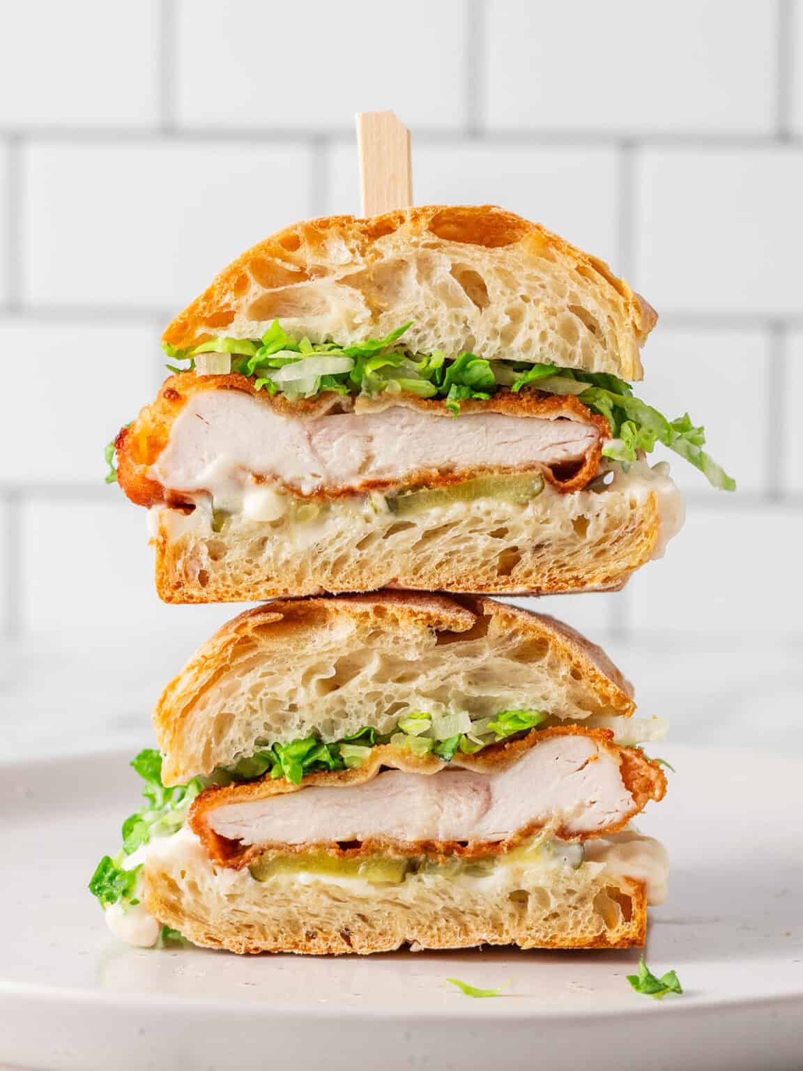 Chicken Schnitzel Roll
