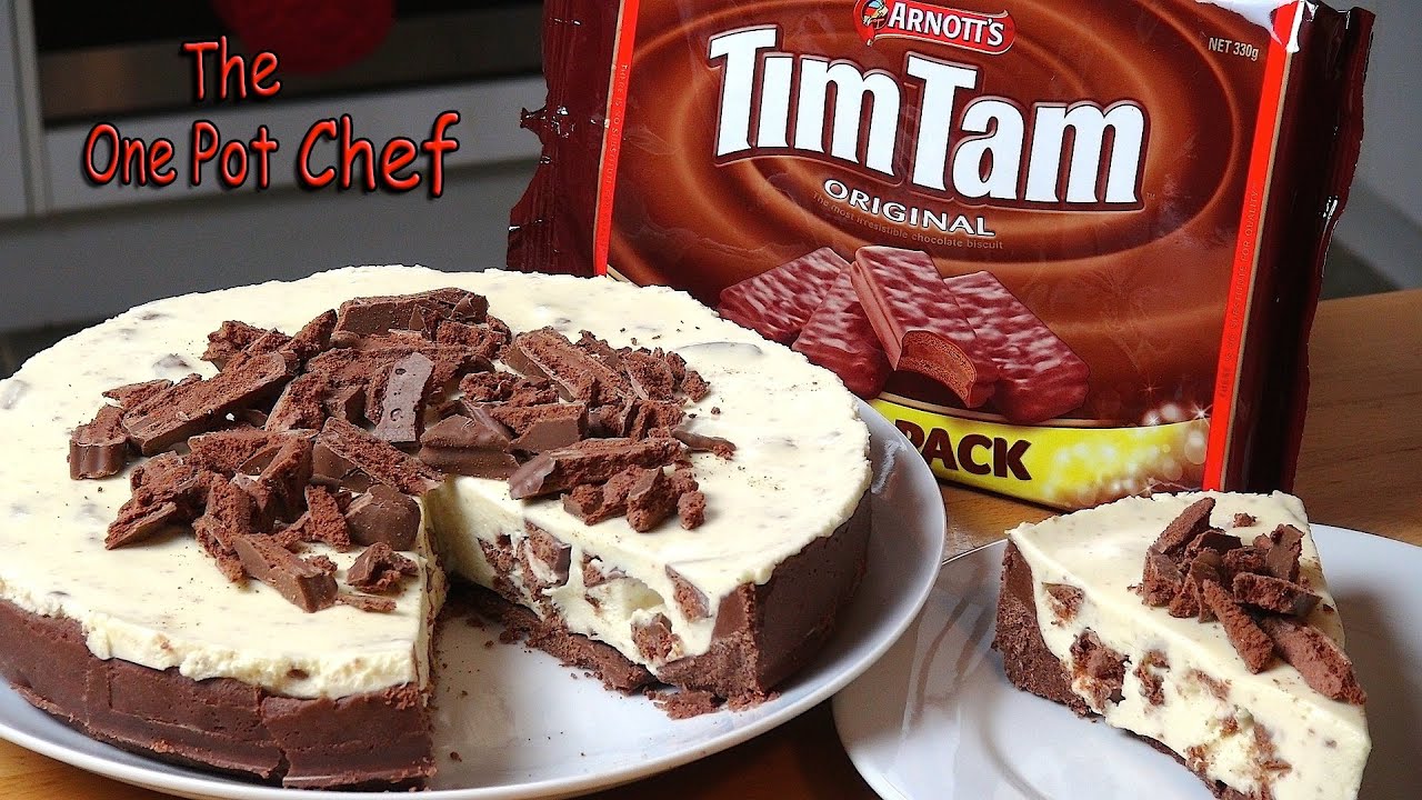 Tim Tam Cheesecake